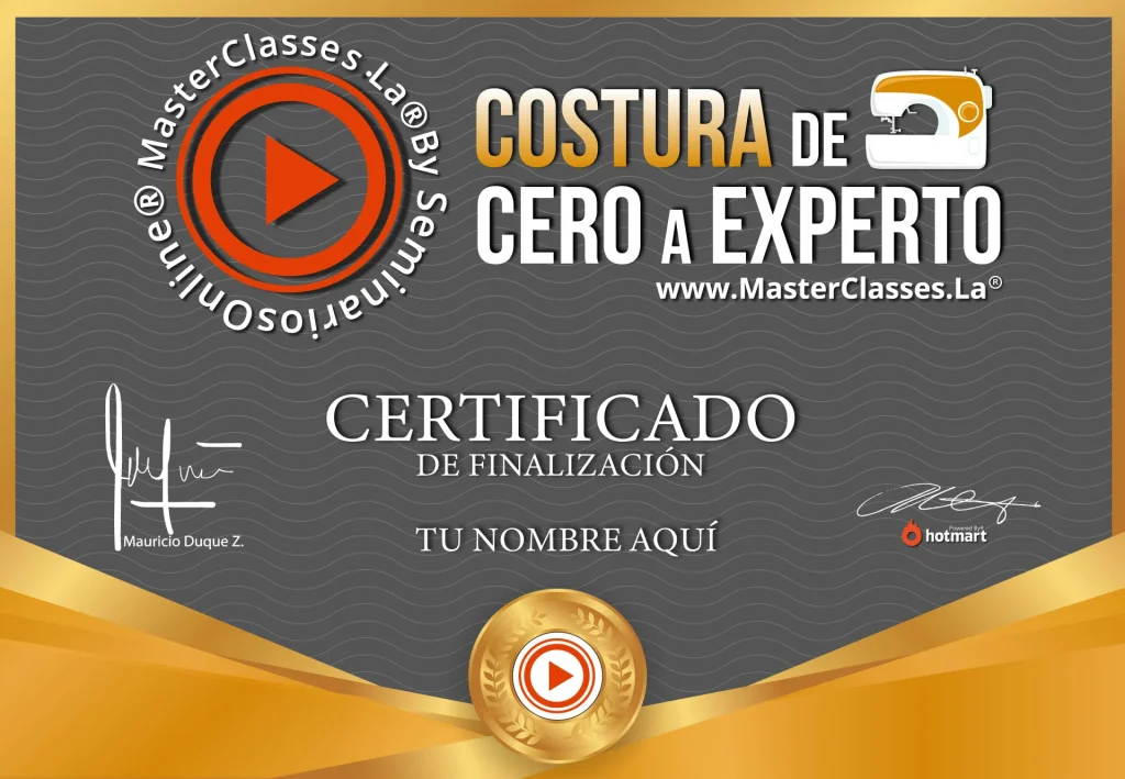 certificado costura de cero a experto