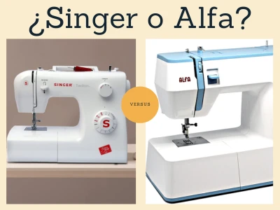 maquina de coser singer o alfa