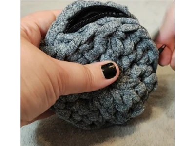 tutorial como hacer paso a paso monedero crochet trapillo