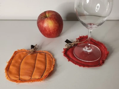 posavasos de tela halloween